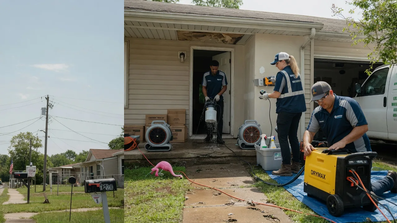 Storm Damage Water Removal in Merriam, KS near me